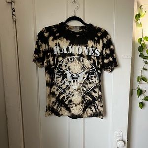 Vintage Ramones Tie-Dyed Band Tee